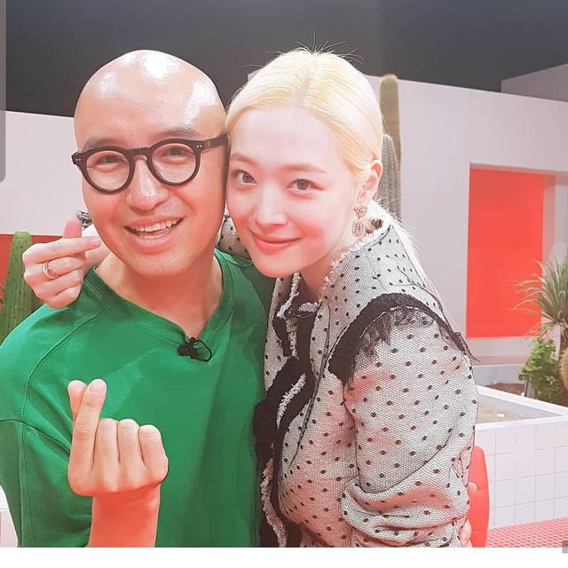 Hong Suk Chun dan Sulli (Instagram/ tonyhong1004)