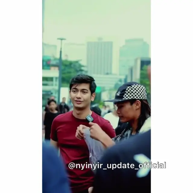 Teuku Ryan di Citayam Fashion Week (Instagram/rumpi_gosip)