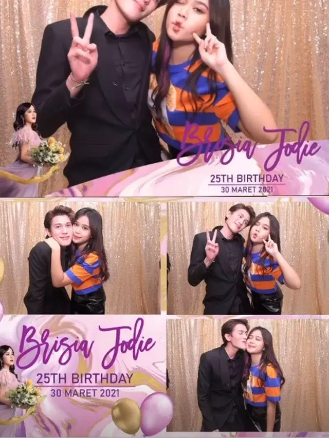 Genap Berusia 25 Tahun, Ini 6 Momen Kejutan Ultah Brisia Jodie