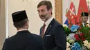 Kesepakatan ini diharapkan menjadi tahap awal untuk kerja sama yang lebih mendalam di masa depan. Tampak dalam foto, Menteri Luar Negeri Indonesia, Sugiono (kiri) berbicara dengan Menteri Luar Negeri Slovakia, Juraj Blanar, saat pertemuan mereka di Gedung Pancasila, Kementerian Luar Negeri, Jakarta, Selasa (3/2/2026). (BAY ISMOYO/AFP)