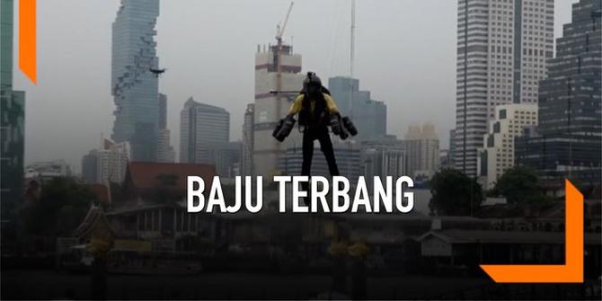 VIDEO: Wow, Ini Penampakan 'Iron Man' Terbang di Bangkok