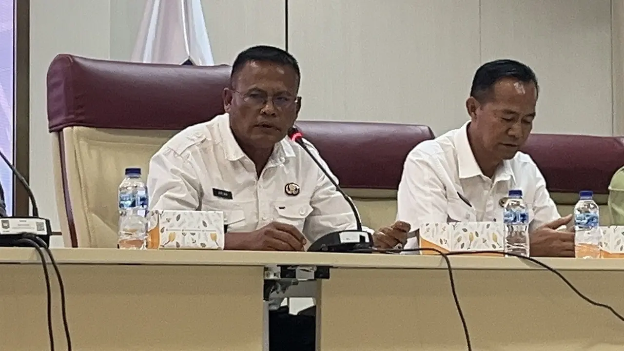 Wali Kota Prabumulih, Arian, di Inspektorat Kemendagri, Jakarta Pusat.