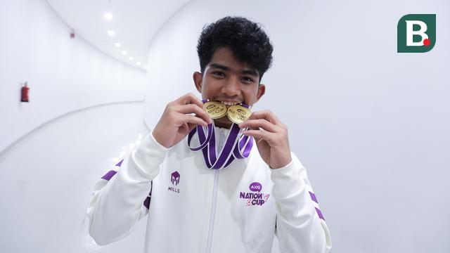 Pemain SMK Medika Samarinda, Muhammad Irfan Hamid, terpilih sebagai Pemain Terbaik AXIS Nation Cup 2024