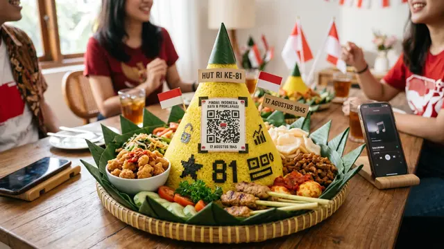 Tumpeng Kemerdekaan 17 Agustus