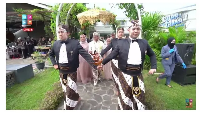 12 Momen Akad Nikah Ridho 2R dan Syifa, Berlangsung Khidmat dengan Adat Sunda