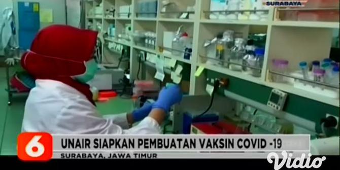 VIDEO: ITD Unair Kembangkan Vaksin Antivirus Corona COVID-19