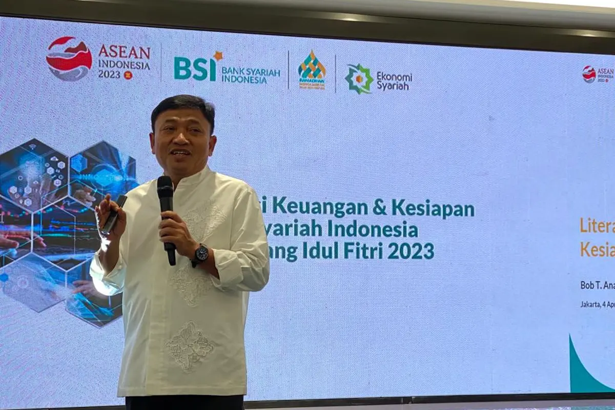 Wakil Direktur Utama BSI Bob Tyasika Ananta (Foto: Liputan6.com/Elga N)