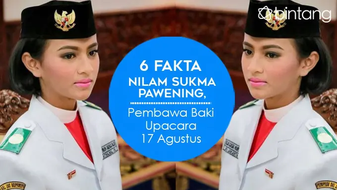 [Bintang] 5 Fakta Nilam Sukma Pawening, Pembawa Baki Upacara 17 Agustus