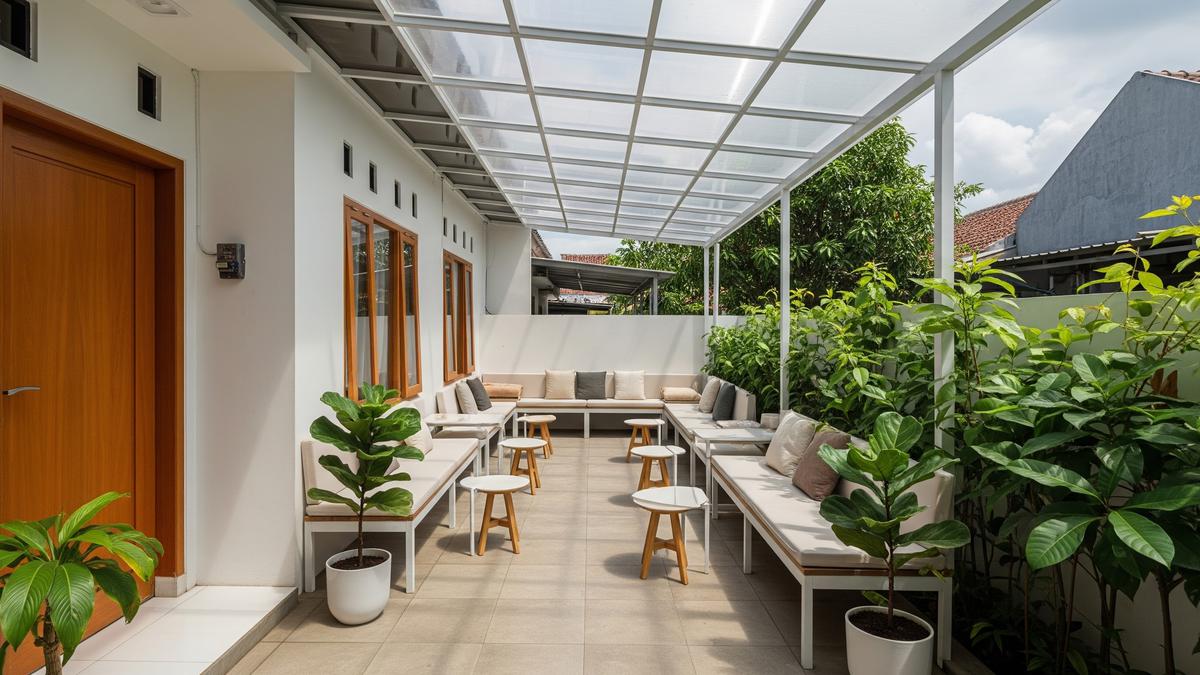 7 Desain Teras Sempit untuk Menerima Banyak Tamu, Maksimalkan Lahan Terbatas