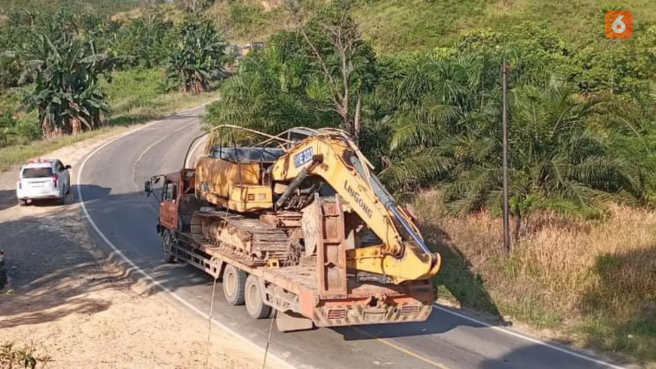 Alat Berat Tambang Ilegal