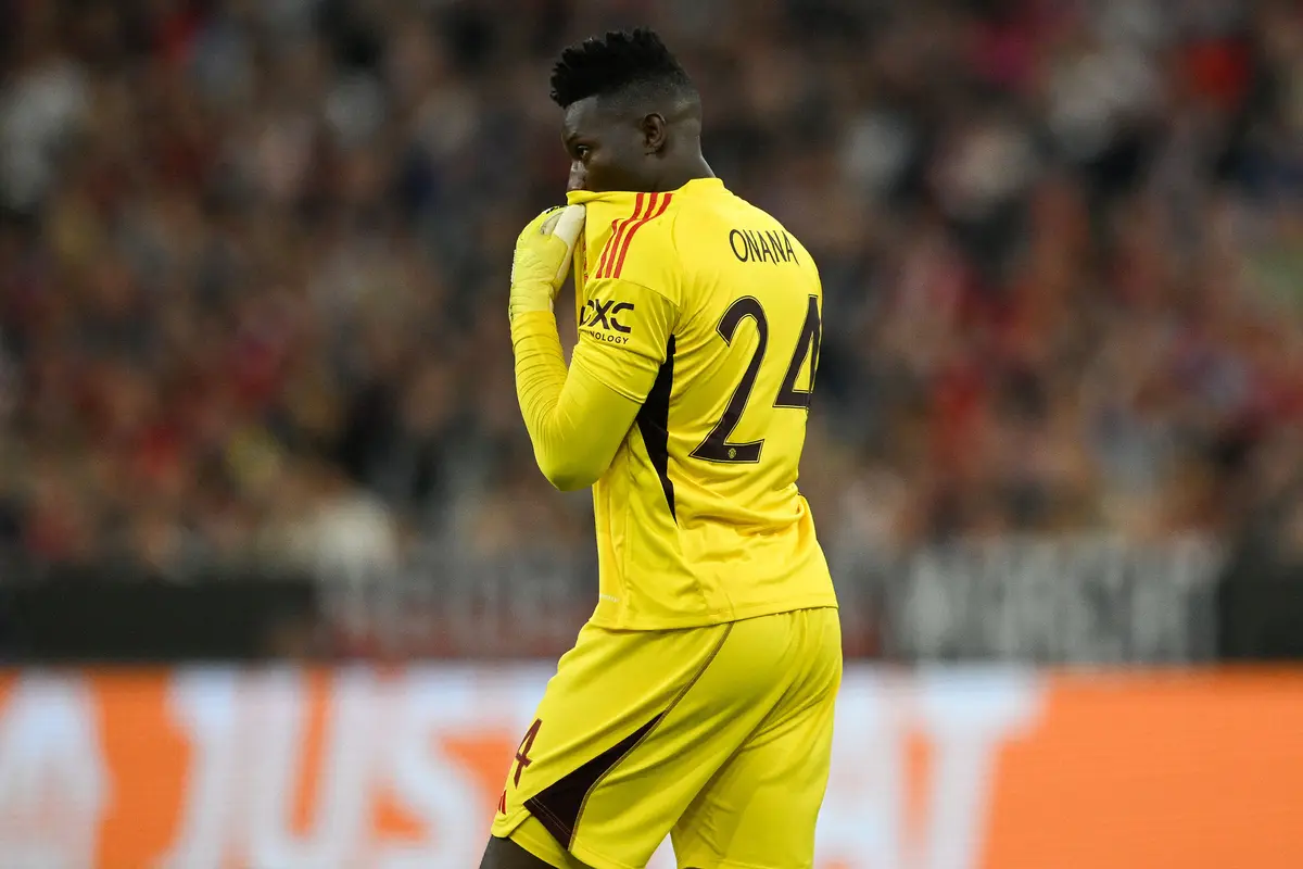 Foto: Momen Blunder Andre Onana yang Jadi Awal Petaka MU Takluk dari Bayern Munchen dalam drama 7 Gol di Liga Champions