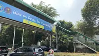 Sempat Ditutup Akibat Besi Dicuri, JPO Kyai Maja Kembali Dibuka
