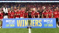 Manchester United Juara Boyle Sports Cup 2026, Kalahkan Leeds Lewat Drama Adu Penalti