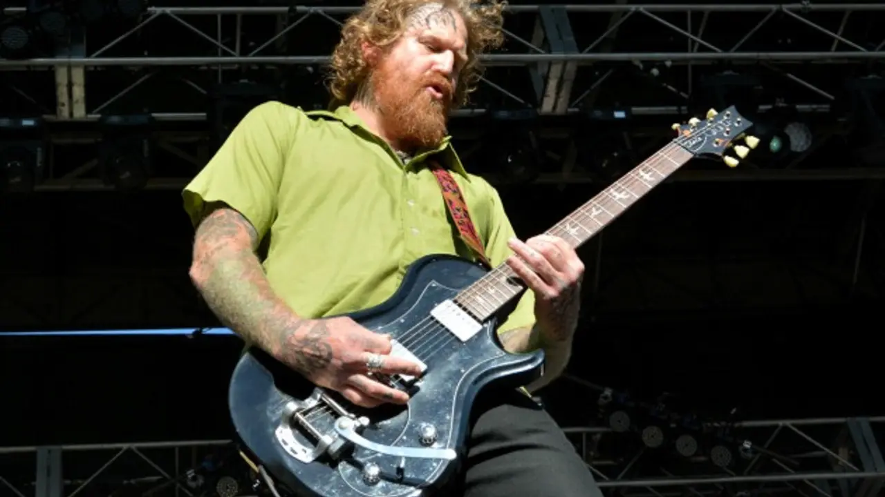 Brent Hinds gitaris Mastodon.