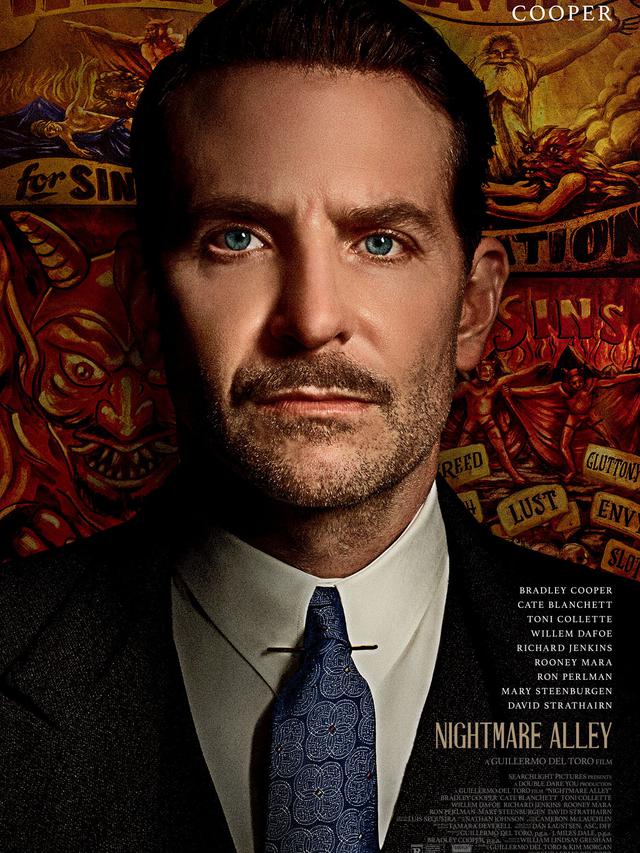 Poster Nightmare Alley. (Walt Disney Studios/ Motion Pictures via IMDb)