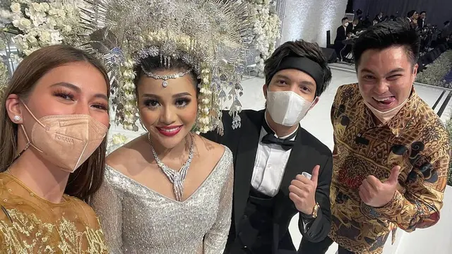 Para Bintang di Pernikahan Atta Halilintar dan Aurel Hermansyah