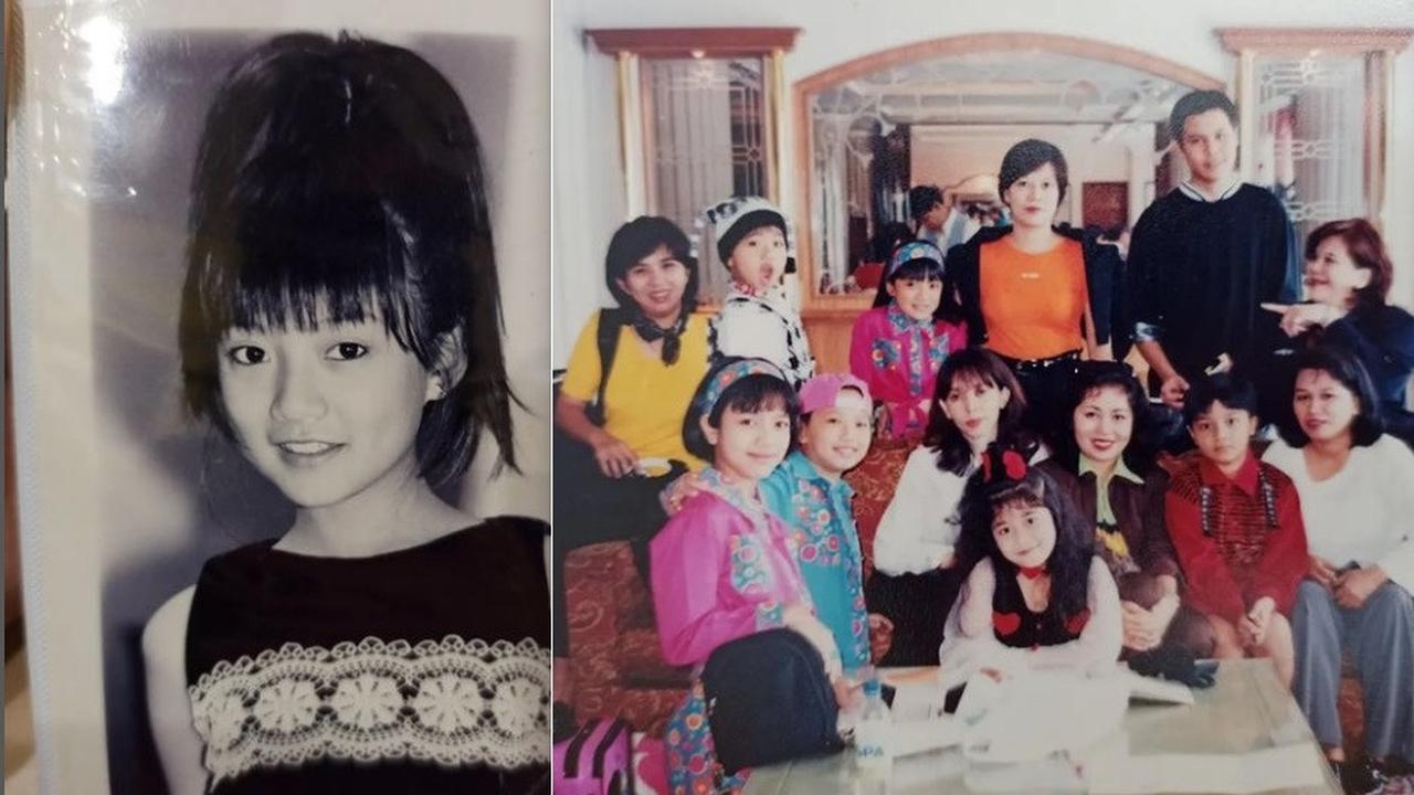 Potret Jadul Leony Trio Kwek Kwek Bareng Sesama Mantan Artis Cilik