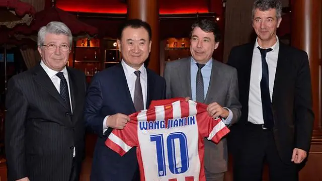 Wang Jianlin Atletico Madrid