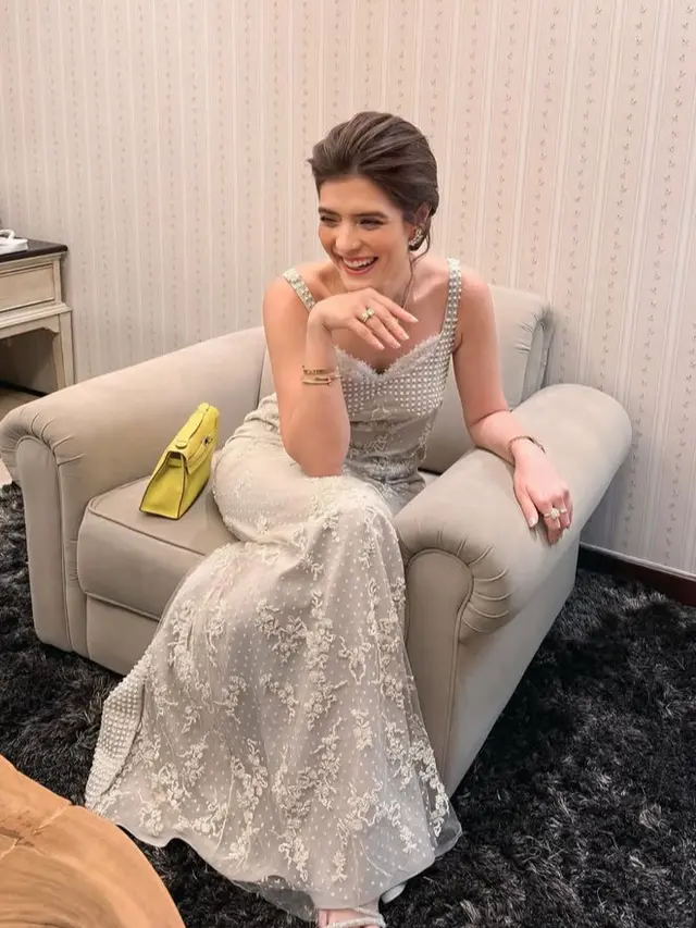 Carissa Puteri saat Kondangan Rio Haryanto dan Athina. [@carissa_puteri]