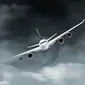 Ilustrasi kecelakaan pesawat, pesawat jatuh. (macrovector/Freepik)