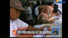 Tiket KA Yogyakarta hampir habis, PT KAI sediakan tiket tambahan mencapai 8344 buah.