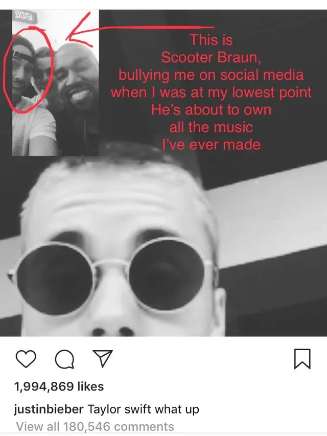 Taylor Swift dan Justin Bieber