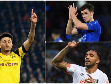 Chelsea akhirnya kembali membeli pemain setelah banding yang diajukan ke Pengadilan Arbitrase untuk Olahraga (CAS) terkait larangan transfer FIFA dikabulkan. Selain Jadon Sancho, berikut 4 pemain lain incaran Chelsea pada bursa transfer Januari 2020. (Kolase foto AFP)