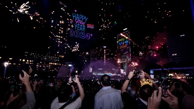 Perayaan Tahun Baru Kelas Dunia oleh Kirana Jakarta by City Vision