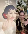 Nagita Slavina serta Raffi Ahmad Kenakan Baju Pengantin Jawa. [Instagram @theleonardi/@raffinagita1717]