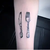 Semua Orang Bakal Tahu Kalau Kamu Suka Makan dengan 10 Tato Ini