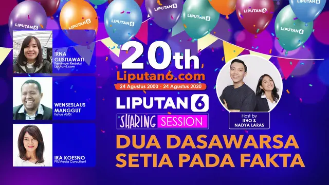 VIDEO: Dua Dasawarsa Liputan6.com, Setia Pada Fakta