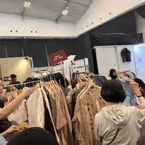 Berburu baju lebaran diskon di Gema Ramadan 2025. (Dok: Liputan6.com/dyah)