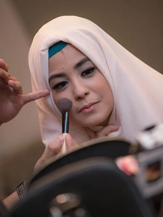 Penampilannya memang belum sempurna, namun Risty Tagir sudah bikin penasaran (Desmond Manullang/Bintang.com)