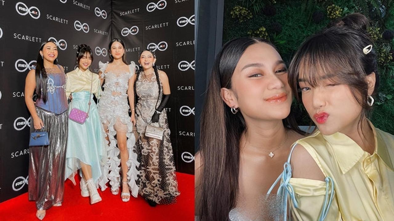 6 Potret Fuji dan Azizah Salsha di Gala TikTok Replay 2023, Tampil Manis dan Ceria