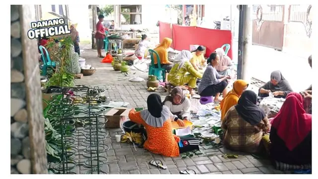 10 Potret Tasyakuran Pernikahan Danang DA dan Nura, Penuh Kesederhanaan