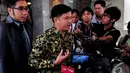 Andreas Nahot Silitonga mengaku akan fokus terlebih dahulu mengajukan laporan ke PTUN terkait keputusan Kementerian Hukum dan HAM yang mengesahkan PPP versi Romi, Jakarta, Rabu (29/10/2014) (Liputan6.com/Johan Tallo)