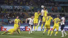 Keempat gol Timnas Inggris dicatat oleh Harry Kane yang mencetak dua gol, Harry Maguire, dan pemain pengganti, Jordan Henderson. (Foto: AP/Pool/Lars Baron)