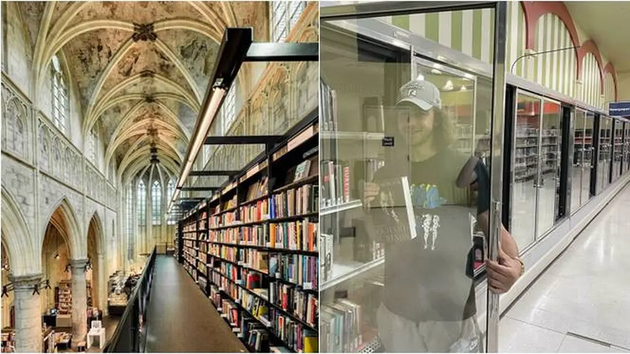 5 Potret Bangunan Lawas yang Disulap Jadi Perpustakaan Ini Keren Banget