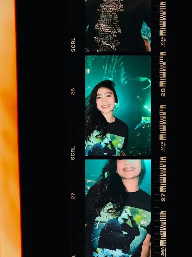 Febby Rastanty Nonton Konser Justin Bieber di Los Angeles (Foto: Instagram/@febbyrastanty)