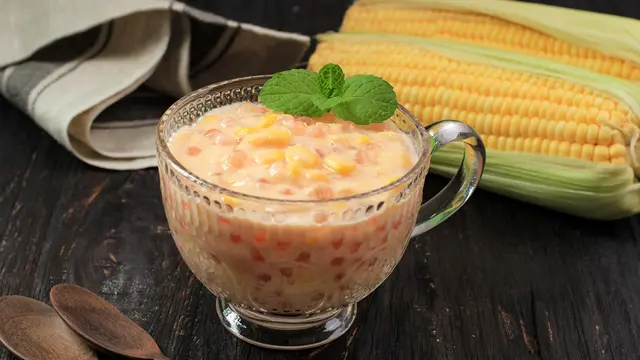 bubur jagung mutiara