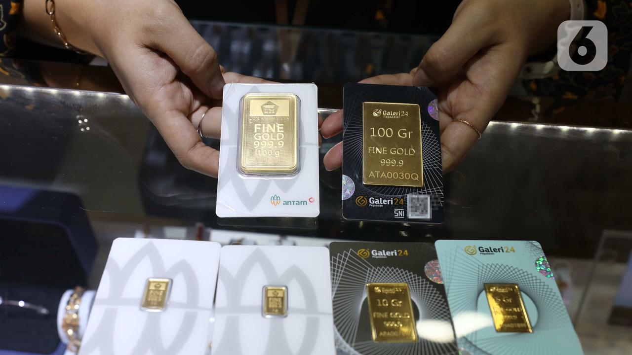Meski Turun, Harga Emas Masih Tinggi