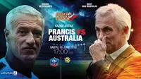 Prediksi Prancis vs Australia (Liputan6.com/Trie yas)