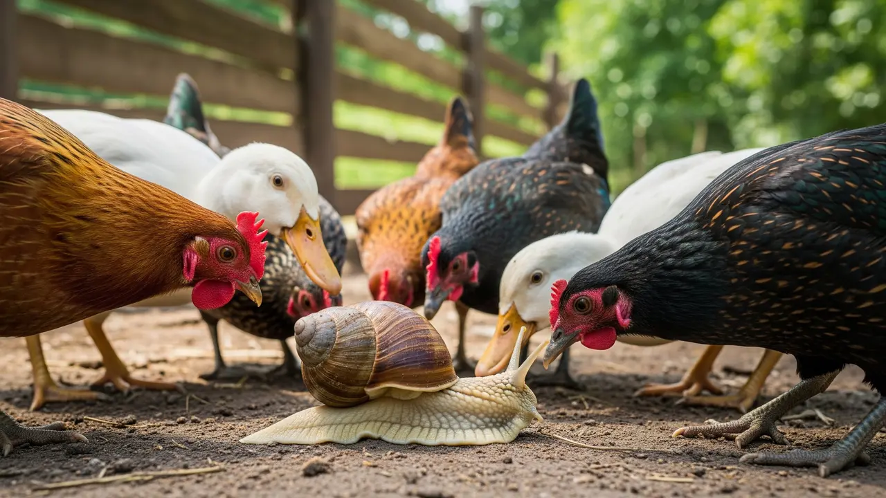 Cara Mengolah Bekicot sebagai Pakan Ayam dan Bebek, Super Hemat dan Bernutrisi Tinggi