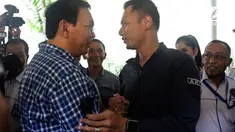 Agus dan Ahok juga saling mendoakan satu sama lain.