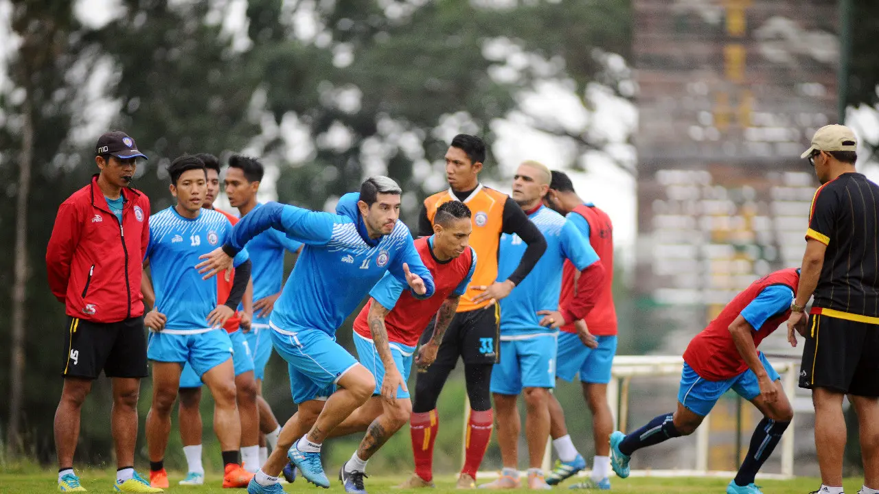 Arema FC (Liputan6.com / Rana Adwa)