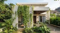 7 Motif Roster Beton yang Cocok Dipadukan dengan Tanaman untuk Fasad Rumah Estetik