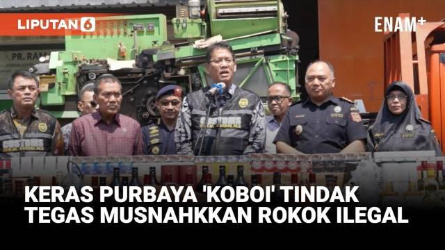 Menteri Keuangan (Menkeu) Purbaya Yudhi Sadewa melakukan pemusnahan terhadap hasil sitaan rokok ilegal yang disita Bea & Cukai. Purbaya menegaskan tindakan tegas ini bertujuan demi menciptakan pasar yang adil bagi industri rokok di Tanah Air.