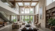 8 Desain Rumah dengan Plafon Tinggi, Tampilan Makin Estetik dan Terasa Lebih Lega