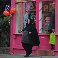 Janet Jackson muncul mengenakan hijab. (Dailymail)