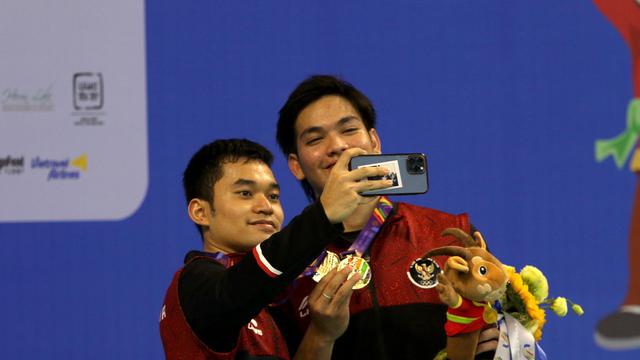 Leo Rolly Carnando/Daniel Marthin - SEA Games 2021 - Bulu Tangkis